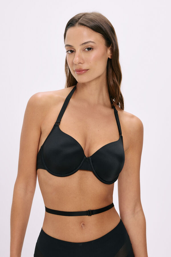 Selene Sujetador multiposici&oacute;n con aro Rosa negro