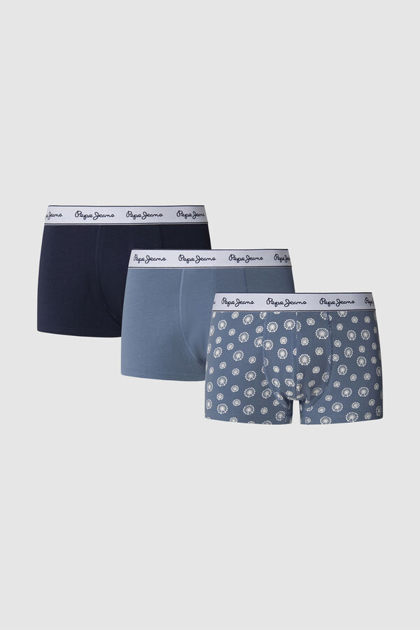 Pepe Jeans Pack of 3 London Eye boxers blue