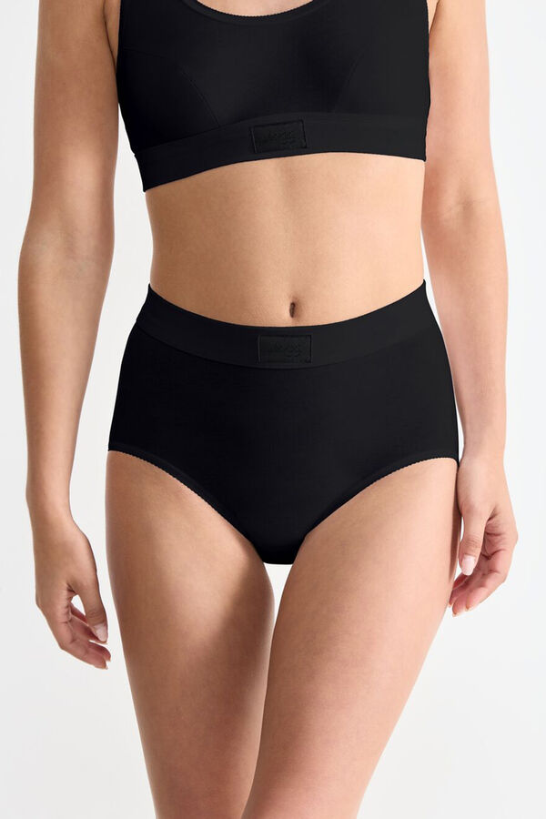 Sloggi Pack of 2 maxi panties black