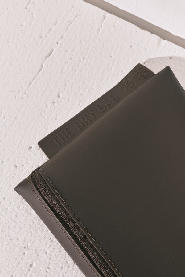 Women'secret Brown waterproof swimwear bag nude