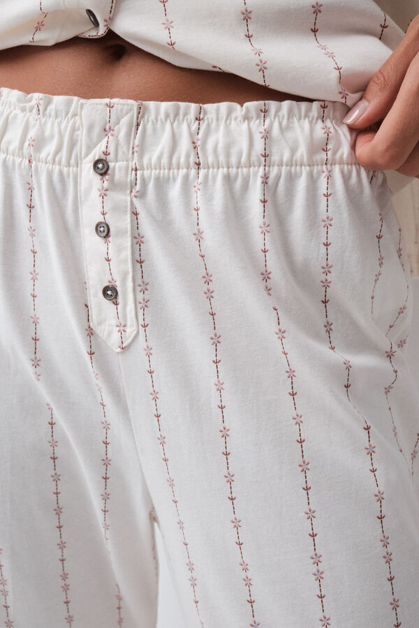 Women'secret Cowboy classic pyjamas beige