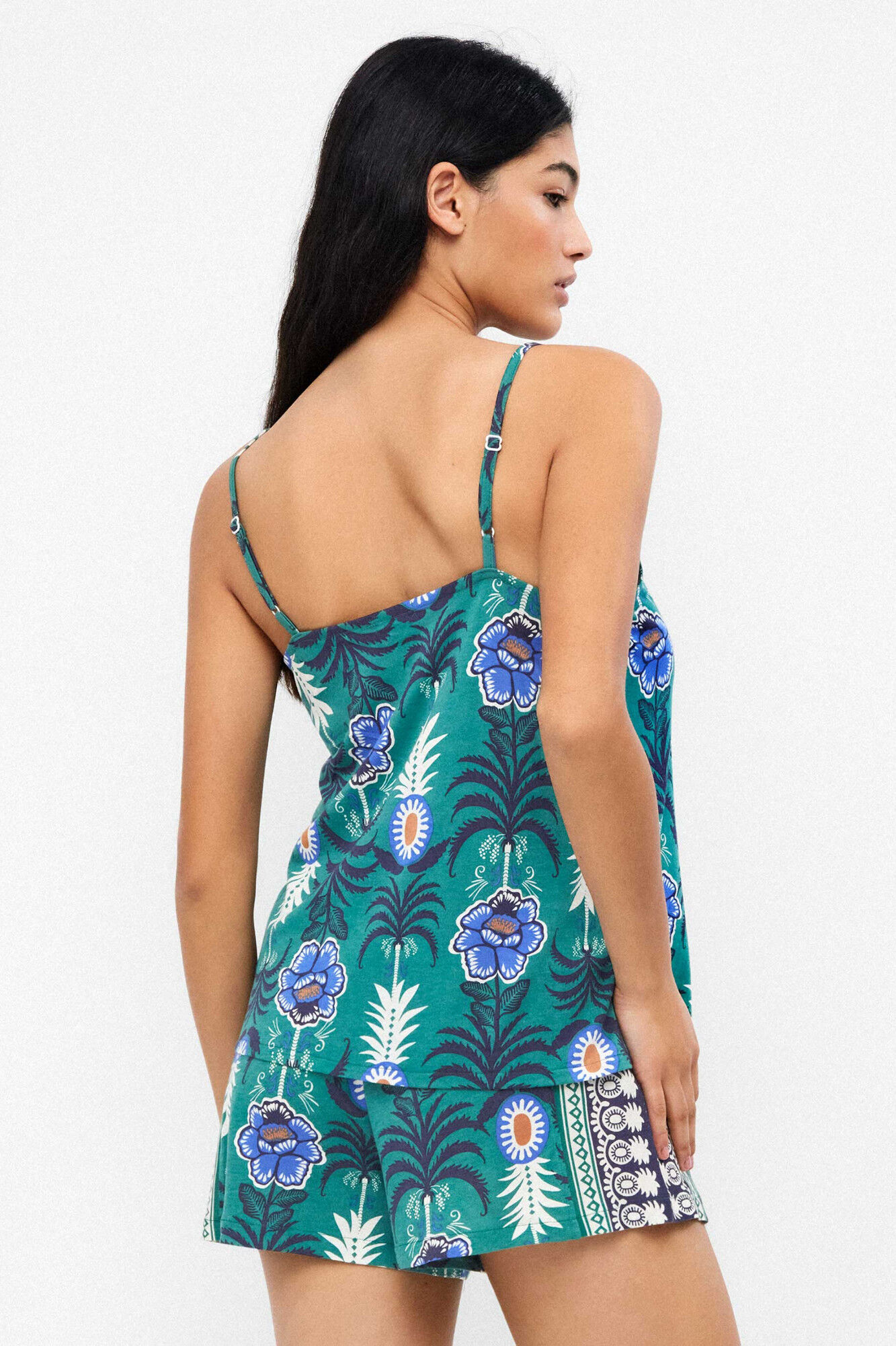 Gisela Ananas-Print-Shorts aus Baumwolle