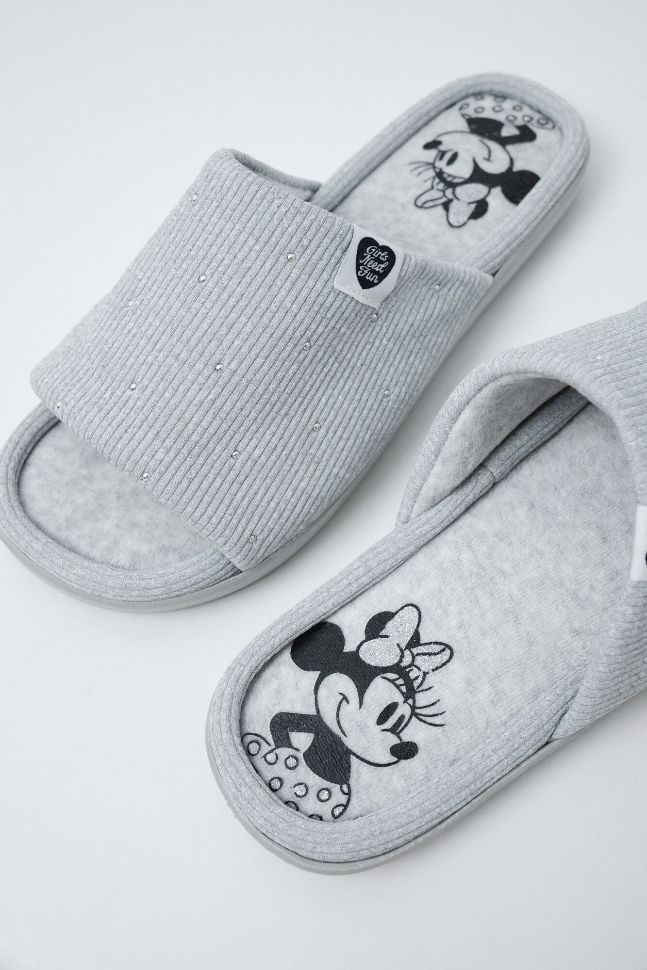 Women'secret Zapatillas casa Minnie Mouse rosa