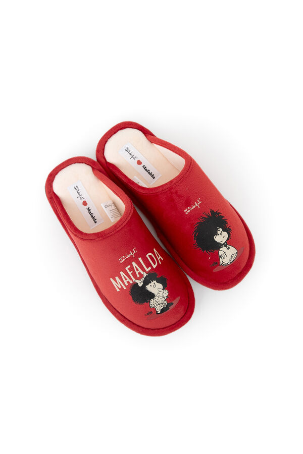 Mr. Wonderful Slippers MAFALDA printed
