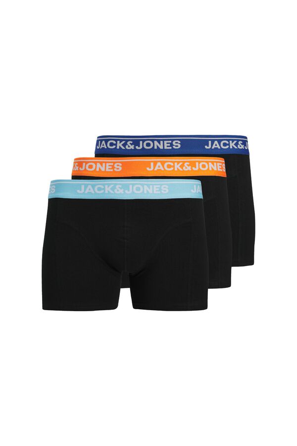 Jack & Jones 3-pack floral boxers black