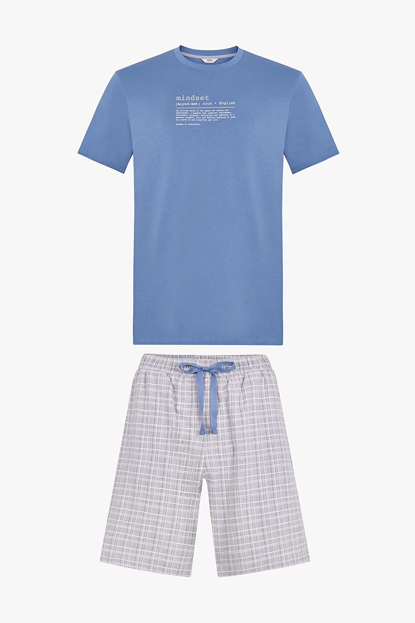 Penti Conjunto top e cal&ccedil;a xadrez