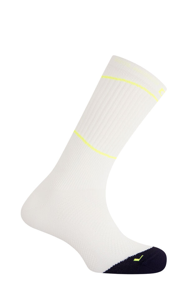 Punto Blanco Calcet&iacute;n corto deportivo especial P&aacute;del blanco