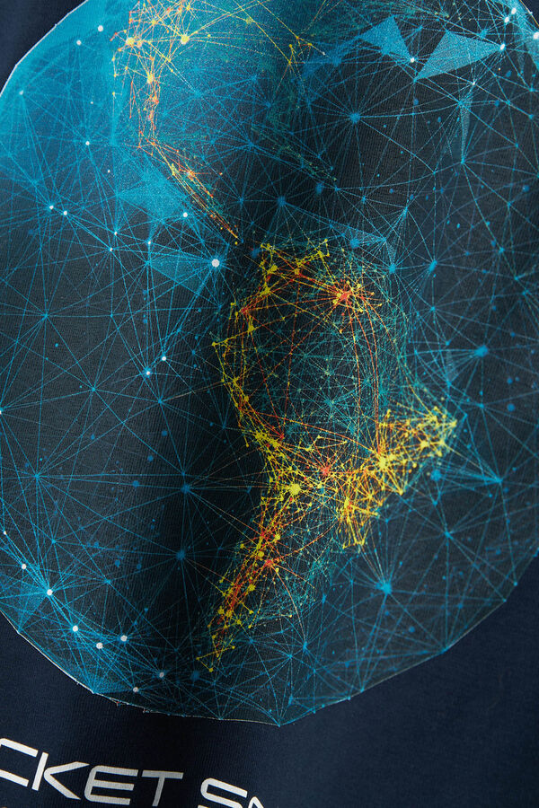 Name it NASA kids t-shirt blue