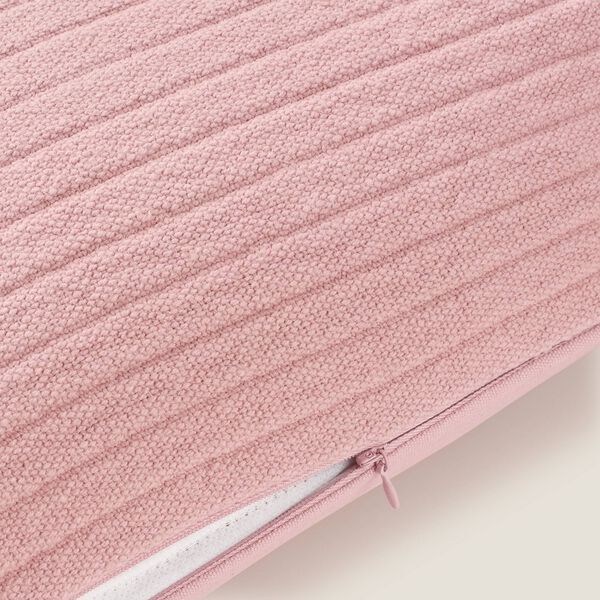 Womensecret Stripes and tassels cushion cover rózsaszín