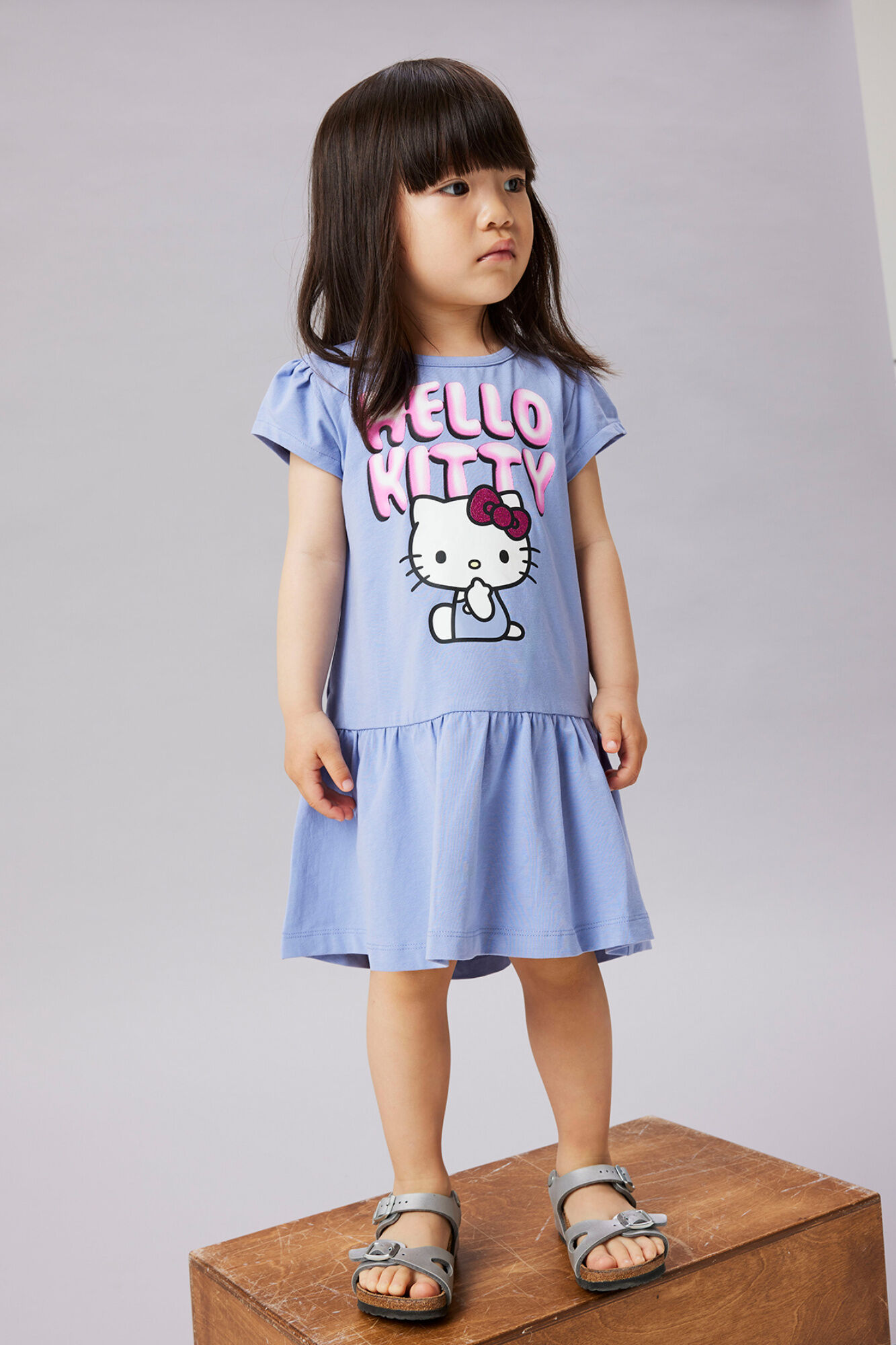 Name it Kurz&auml;rmeliges Kleid Hello Kitty