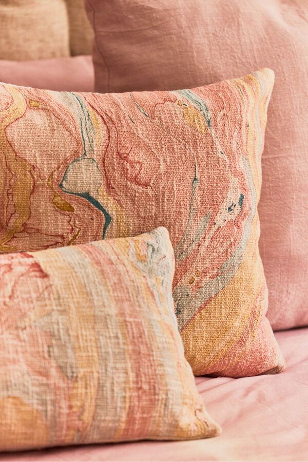 Womensecret Marmo pink marbled cushion cover Ružičasta