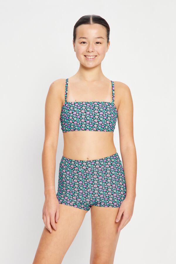 Modibodi Bandeau bikini top Teen blue