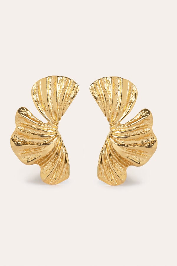 Womensecret Portobello Acero Endorado Oro earrings imprimé