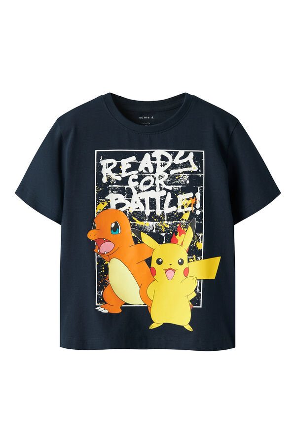 Name it Short sleeve boy's T-shirt POKEMON blue