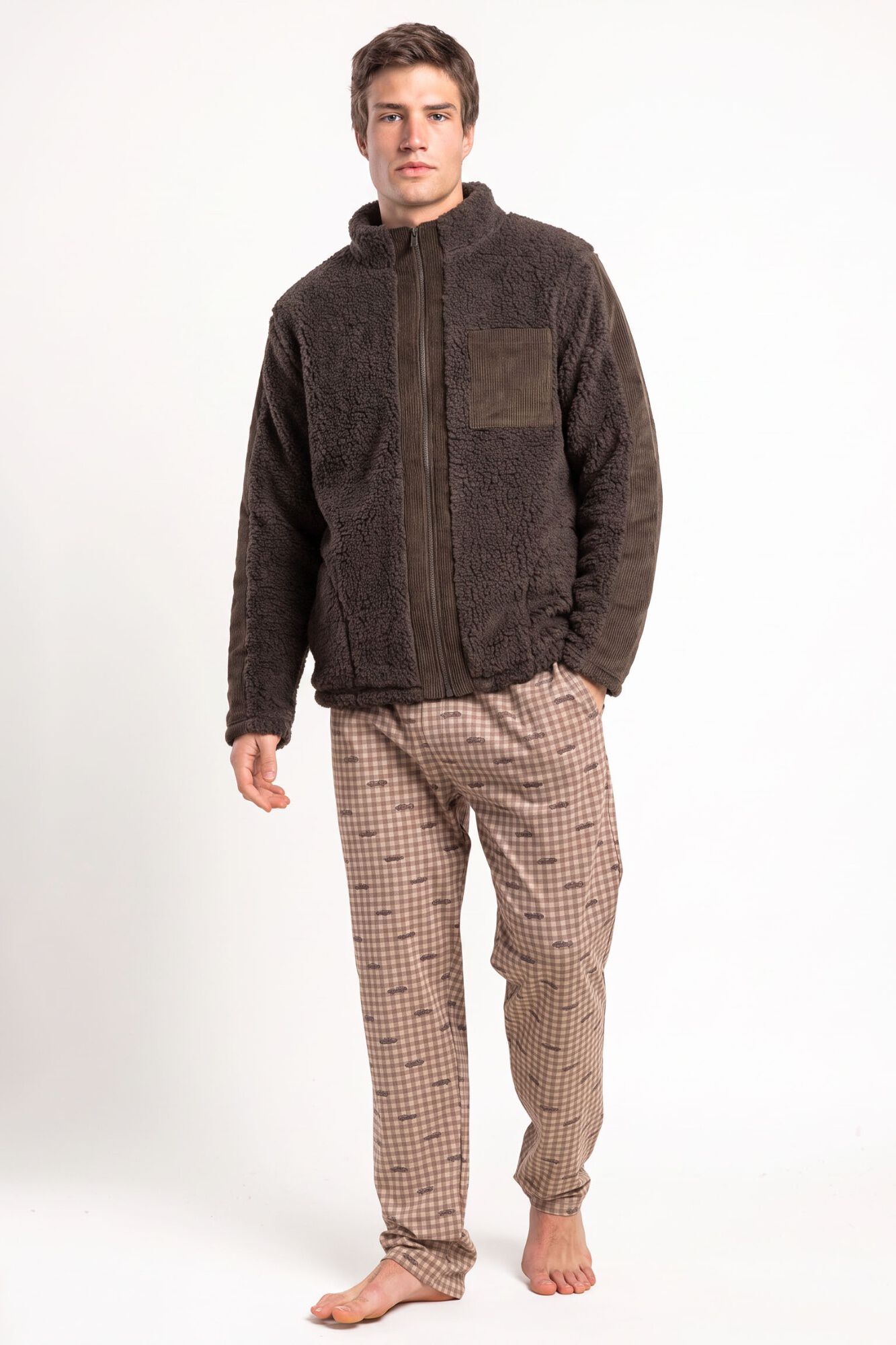 Admas Robe de homem Ski Club