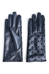 Pieces Guantes efecto piel negro
