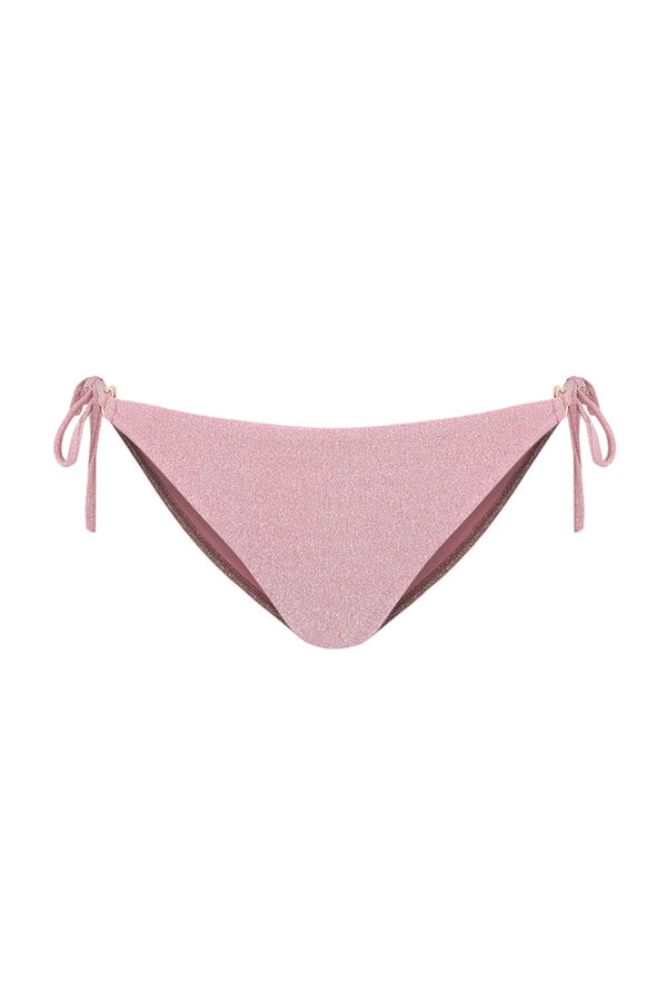 Womensecret Classic pink sparkly bikini bottoms pink