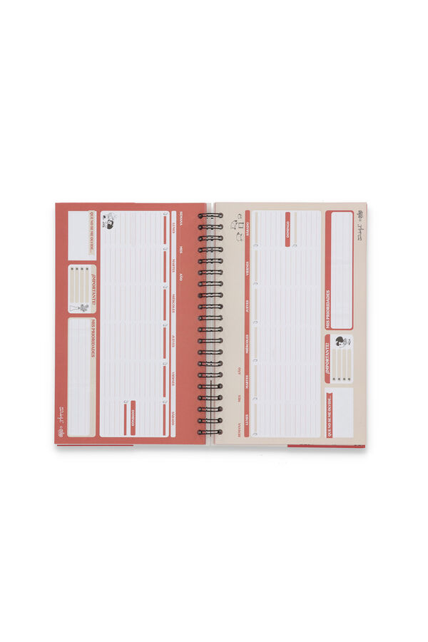 Mr. Wonderful Planificador semanal Mafalda - &iquest;Y si en vez de planear tanto vol&aacute;ramos un poco m&aacute;s alto? estampado