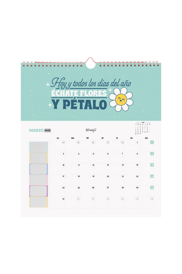 Mr. Wonderful Scratch-off wall calendar 2025 - 2025 reasons to smile printed