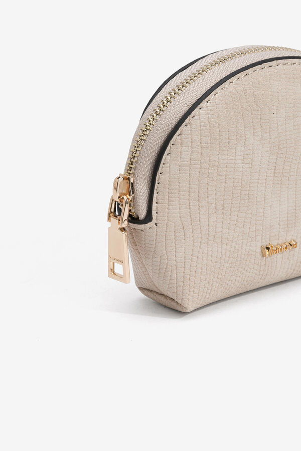 Vilanova Bolsito Efecto Cocodrilo beige