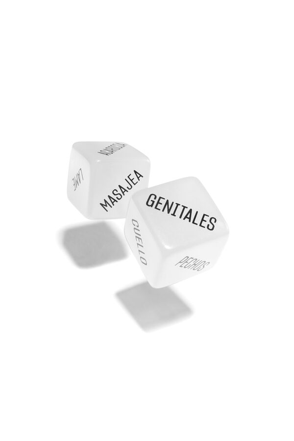 Platanomel&oacute;n Dados para jugar en pareja Desnudados estampado