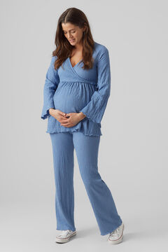 Womensecret Pantalón comfy maternity blue