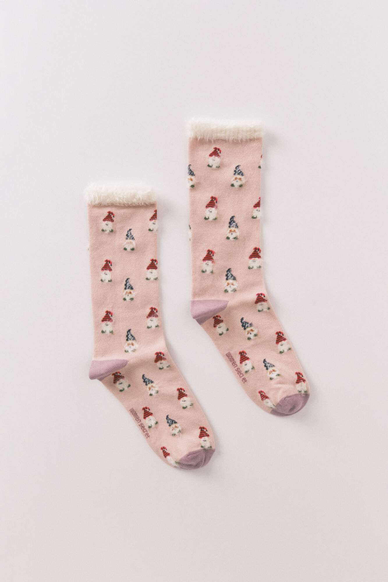 Women'secret Long gnome print socks