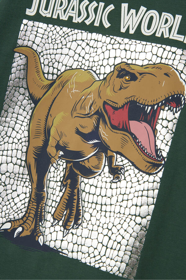 Name it Camiseta de Jurassic Park de niño verde