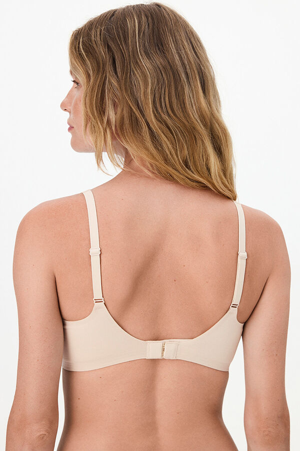 Penti Burgundy Bra with Removable Pads grey