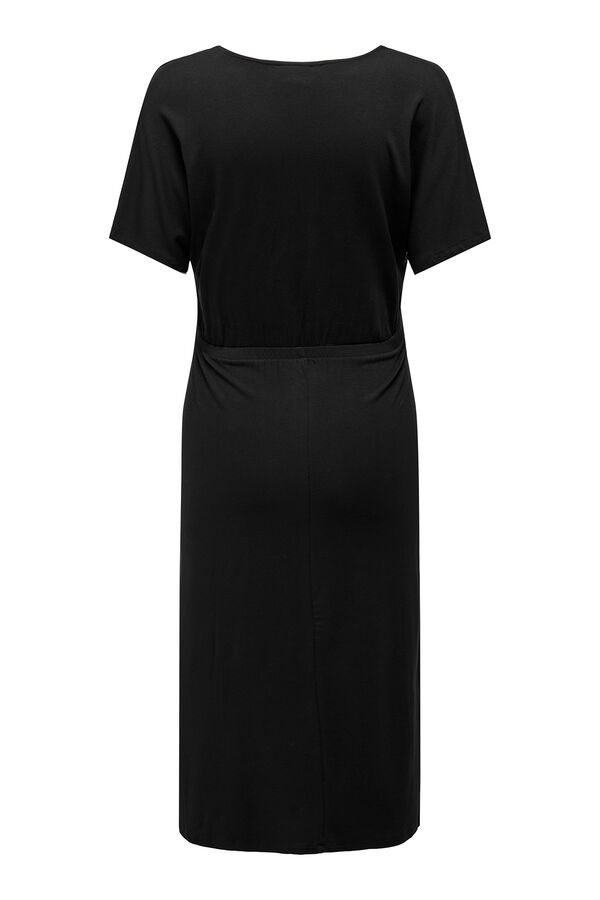 Only Maternity Maternity and breastfeeding dress black