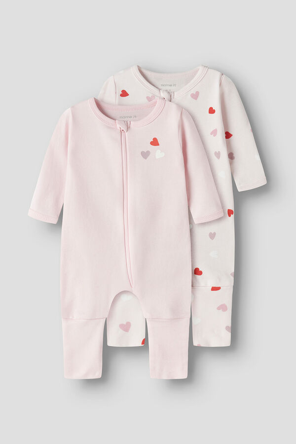 Name it Pack de pijamas de coraz&oacute;n rosa