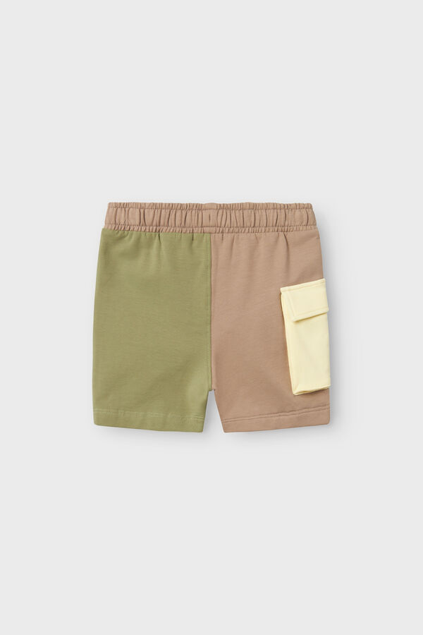Womensecret Boy's Bermuda shorts with side pockets szürke
