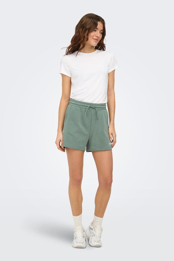 Only Play Pantal&oacute;n corto de ch&aacute;ndal verde