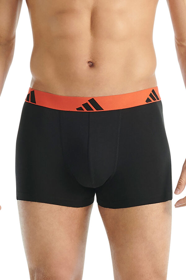 Adidas Pack of 3 Active Flex cotton boxers printed