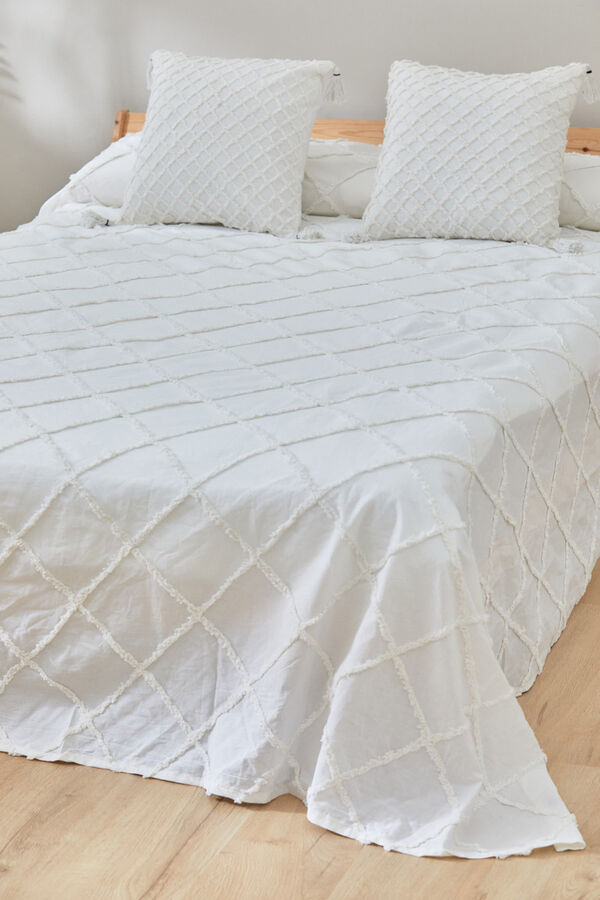 Womensecret Royal white tufted bedspread Bijela
