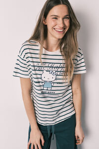 Women'secret Pyjama Hello Kitty manches courtes en coton