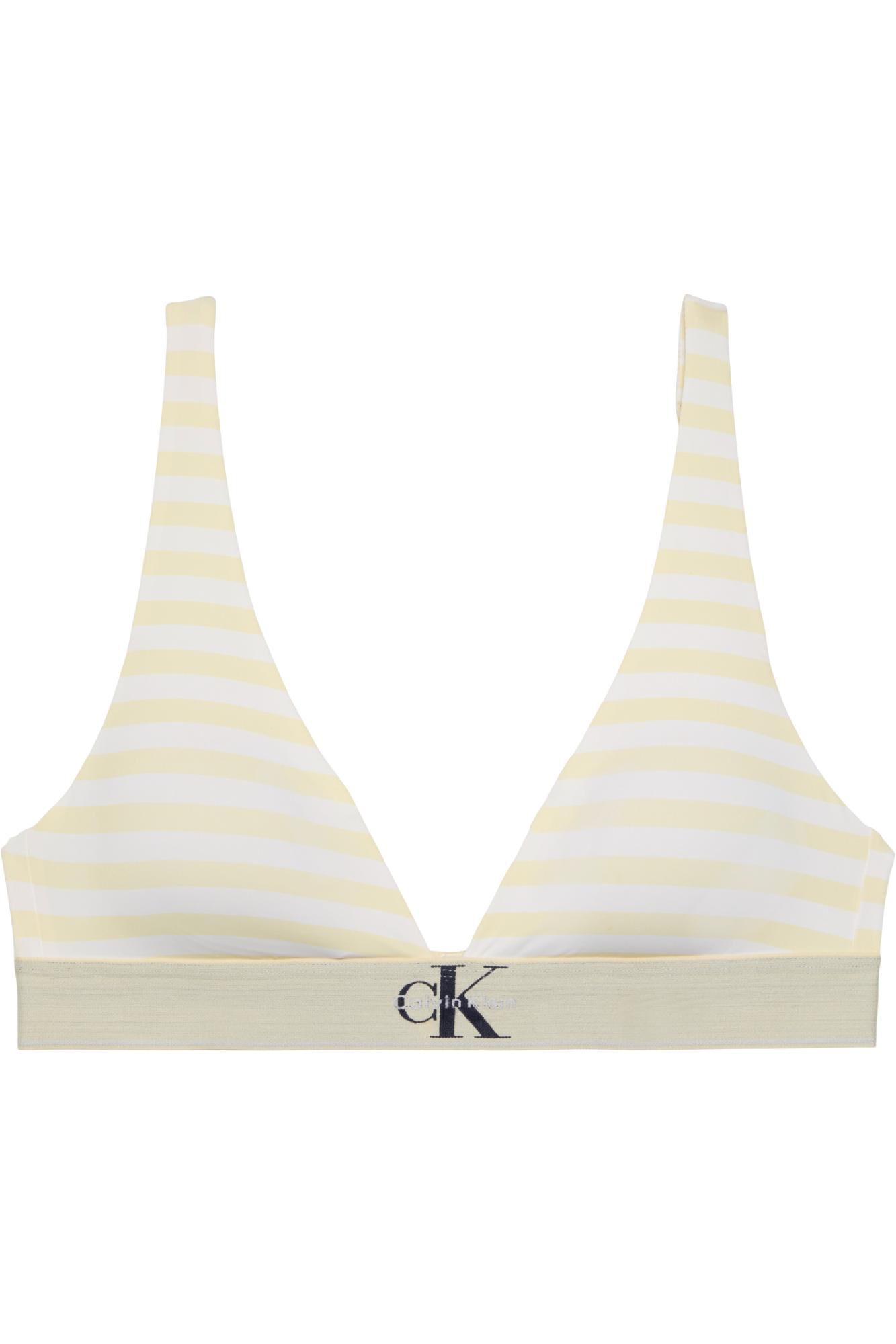 Calvin Klein Sujetador triangular rayas