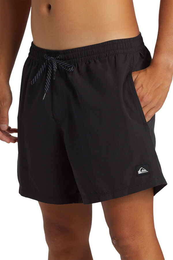 Womensecret Everyday Solid Volley 15" - Swim shorts for men Crna