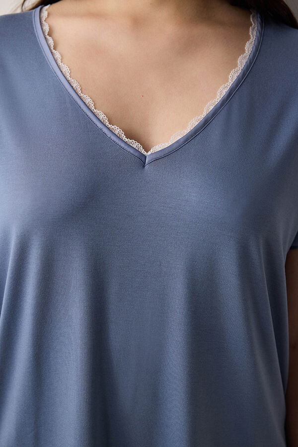 Penti Conjunto de pijama comprido cinzento