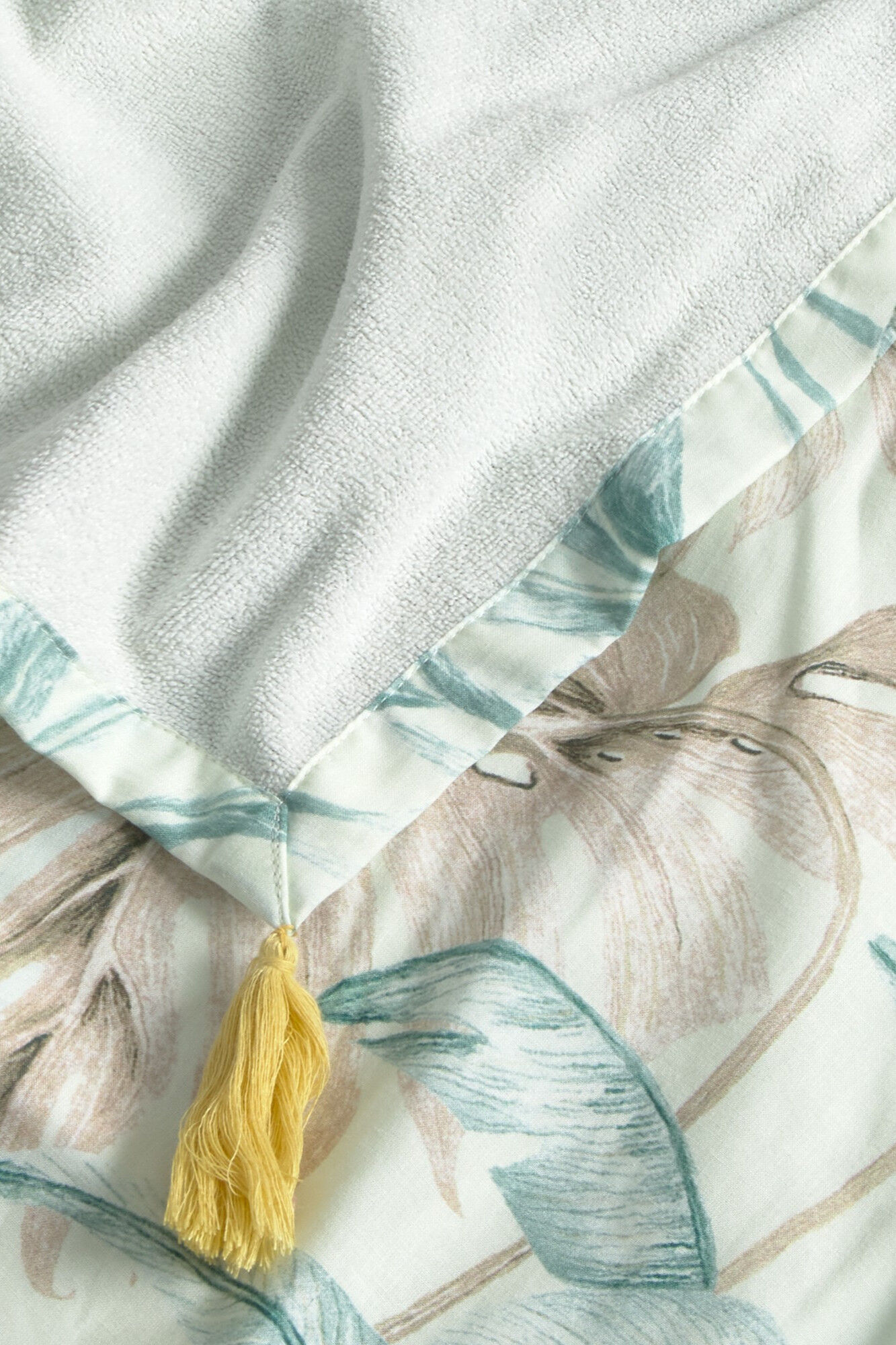 Textura Strandtuch aus Web- und Frotteestoff