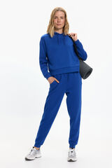 Only Play Sweatshirt com capuz azul