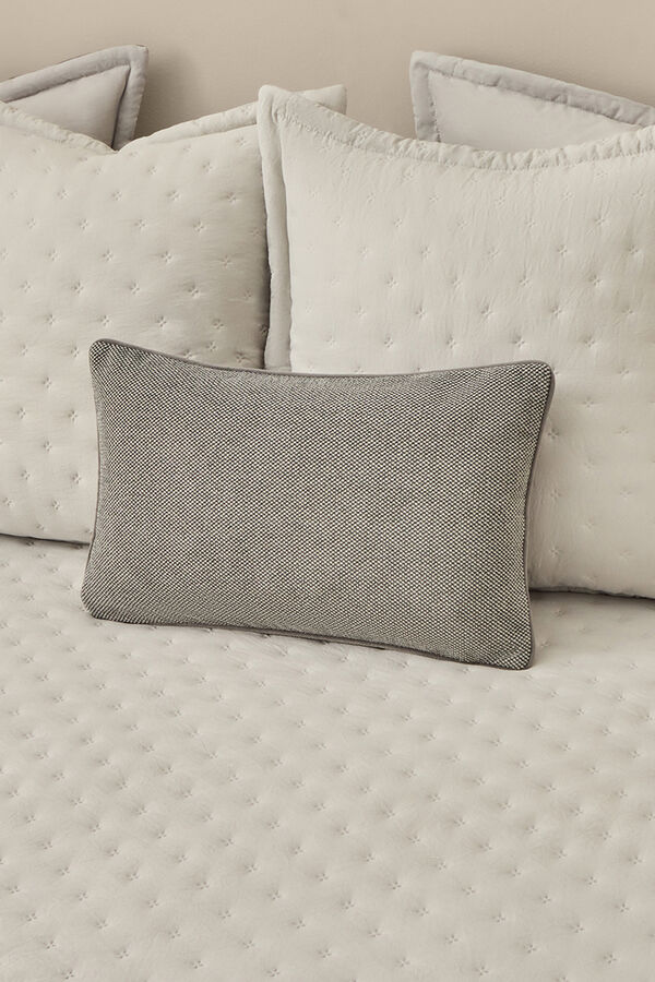 Textura Einfache Steppdecke Grau