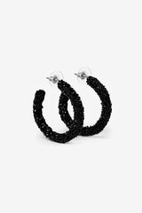 Vilanova Argolas m&eacute;dias e brilhantes preto