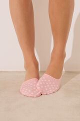 Women'secret Pack of 3 no-show socks with assorted prints wzorzysty
