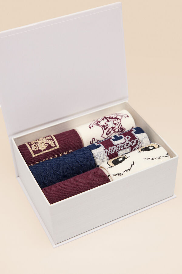 Calcetines hombre algodón en caja regalo PUNTO BLANCO – VERMONT SECRET