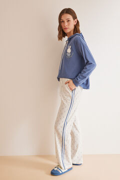 Womensecret Pyjama 100 % coton capuche Miffy bleu