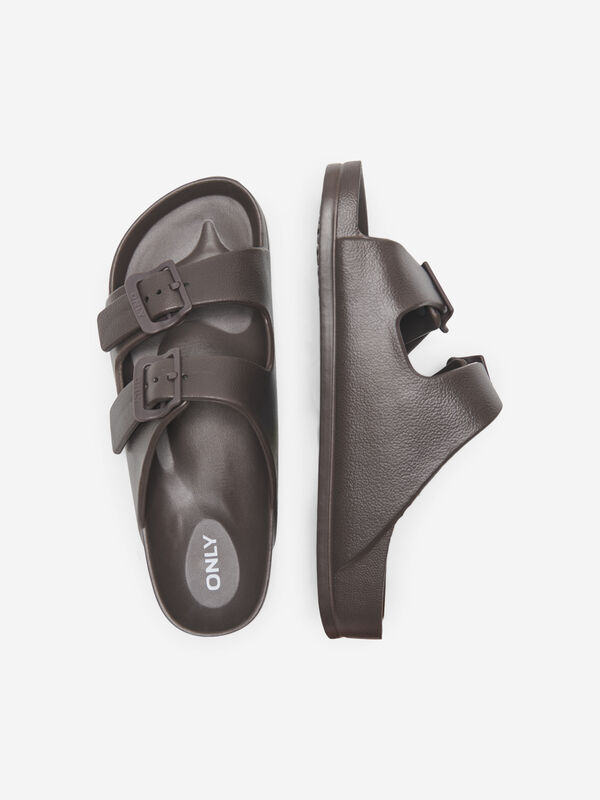 Only Flat sandal nude