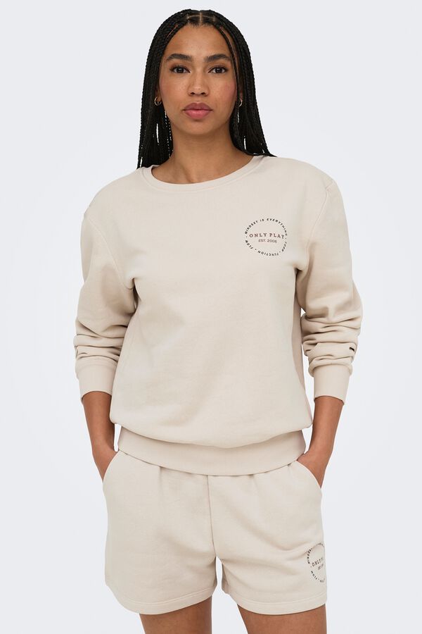 Only Play Round neck sweatshirt grey