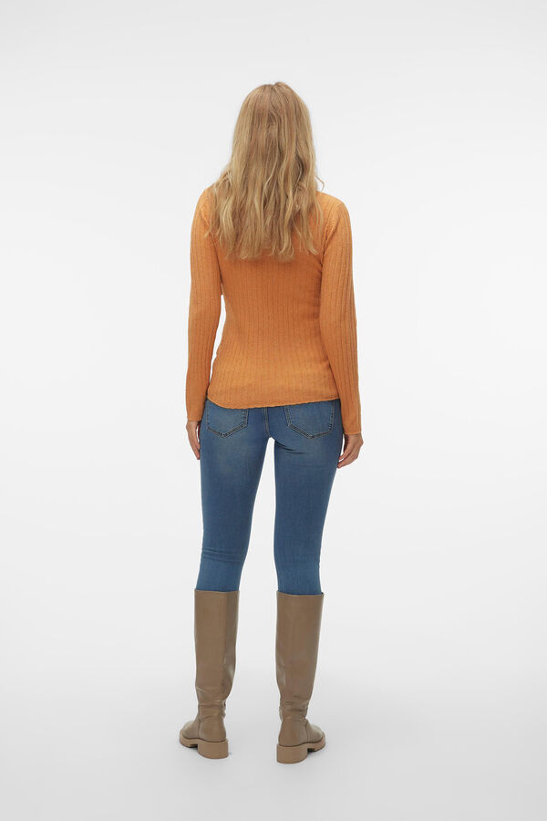 Womensecret Dual function jersey-knit top  Narančasta