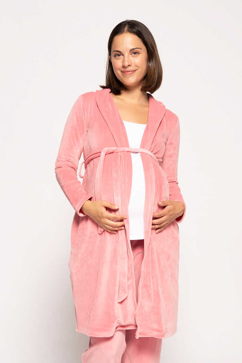 Robe de velour maternity, Roupa de dormir de mulher e homewear